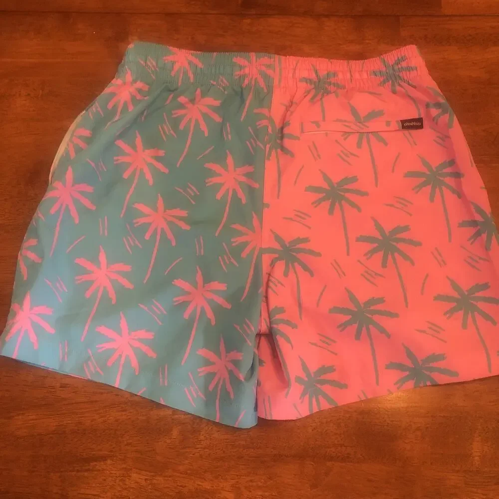 Chubbies The Prince Of Prints Shortie 5” Inseam Classic Swim Trunk Sz Medium